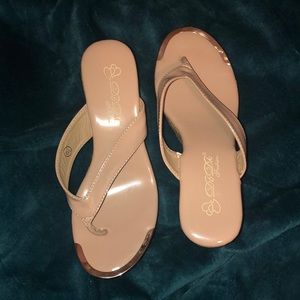 Tan fashion sandals